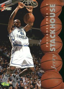 1995 Classic Five Sport - Silver Die Cuts #3 Jerry Stackhouse Front