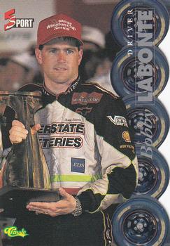 1995 Classic Five Sport - Silver Die Cuts #166 Bobby Labonte Front
