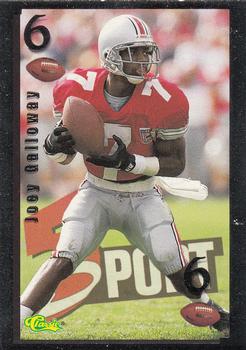 1995 Classic Five Sport - Strive for Five #6 Joey Galloway Front