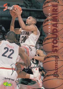 1995-96 Classic Five Sport Signings #S6 Damon Stoudamire Front