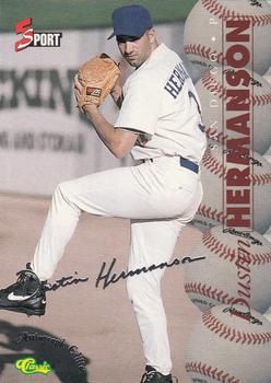 1995-96 Classic Five Sport Signings #S66 Dustin Hermanson Front