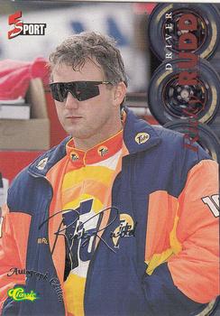 1995-96 Classic Five Sport Signings #S87 Ricky Rudd Front