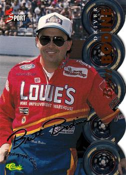 1995-96 Classic Five Sport Signings - Silver Die Cuts #S85 Brett Bodine Front