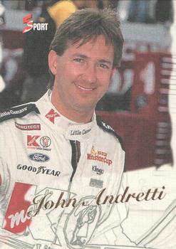 1995-96 Classic Five Sport Signings - Freshly Inked #FS-27 John Andretti Front