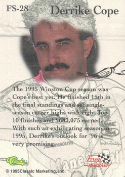 1995-96 Classic Five Sport Signings - Freshly Inked #FS-28 Derrike Cope Back