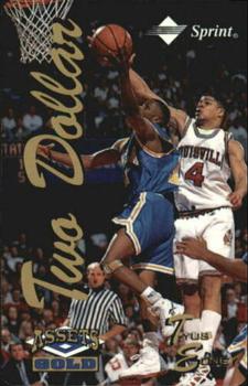 1995 Classic Assets Gold - Phone Cards $2 #NNO Tyus Edney Front