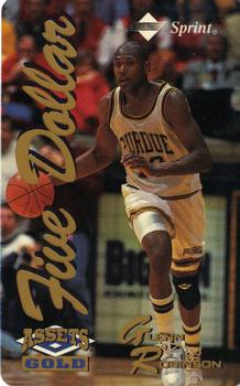 1995 Classic Assets Gold - Phone Cards $5 #NNO Glenn Robinson Front