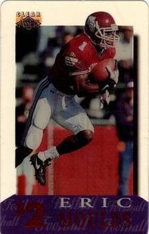 1996 Classic Clear Assets - Phone Cards $2 #14 Eric Moulds Front