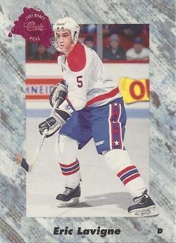 1991 Classic Four Sport - French #22 Eric Lavigne Front