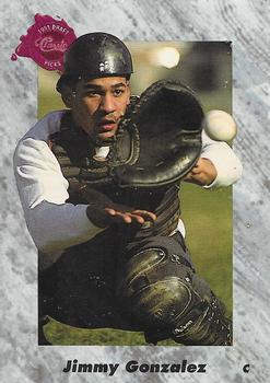 1991 Classic Four Sport - French #86 Jimmy Gonzalez Front