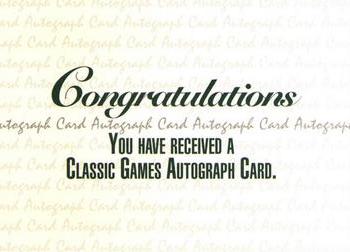 1992 Classic Four Sport - Autographs #NNO Derek Jeter Back