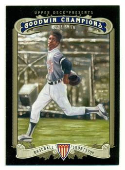 2012 Upper Deck Goodwin Champions #180 Ozzie Smith Front