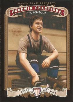 2012 Upper Deck Goodwin Champions #85 Luc Robitaille Front