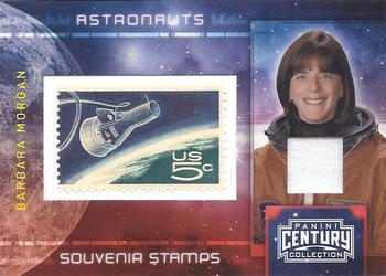 2010 Panini Century - Astronauts Five Cent Stamp Materials #12 Barbara Morgan Front