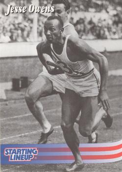 1996 Kenner Starting Lineup Cards Timeless Legends #529815 Jesse Owens Front