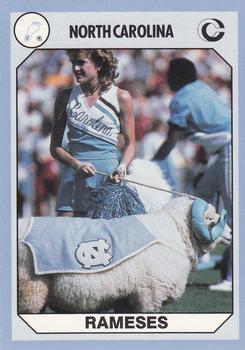 1990-91 Collegiate Collection North Carolina Tar Heels #76 Rameses Front