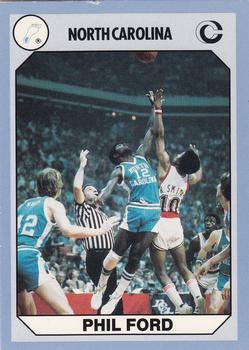 1990-91 Collegiate Collection North Carolina Tar Heels #7 Phil Ford Front