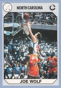 1990-91 Collegiate Collection North Carolina Tar Heels #83 Joe Wolf Front