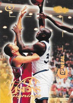 1996 Classic Visions Signings #1 Shaquille O'Neal Front
