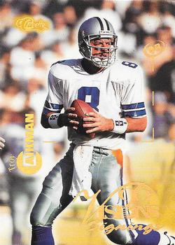 1996 Classic Visions Signings #29 Troy Aikman Front