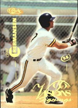 1996 Classic Visions Signings #83 Chad Hermansen Front