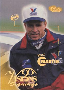 1996 Classic Visions Signings #89 Mark Martin Front