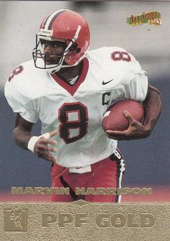 1996-97 Score Board All Sport PPF - Gold #142 Marvin Harrison Front