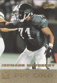 1996-97 Score Board All Sport PPF - Gold #158 Jermane Mayberry Front
