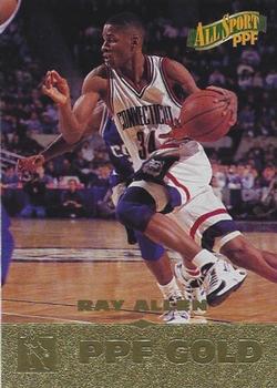 1996-97 Score Board All Sport PPF - Gold #12 Ray Allen Front