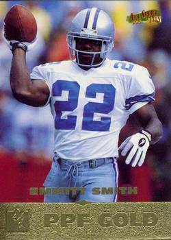 1996-97 Score Board All Sport PPF - Gold #126 Emmitt Smith Front