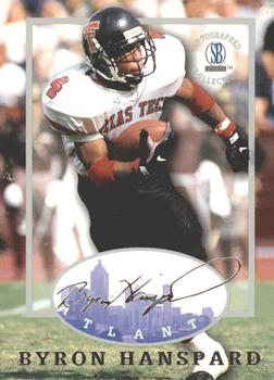 1997-98 Score Board Autographed Collection #42 Byron Hanspard Front