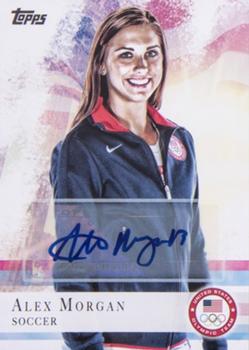 2012 Topps U.S. Olympic Team & Hopefuls - Autographs #90 Alex Morgan Front