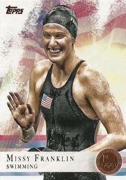 2012 Topps U.S. Olympic Team & Hopefuls - Bronze #59 Missy Franklin Front