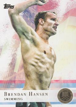 2012 Topps U.S. Olympic Team & Hopefuls - Gold #84 Brendan Hansen Front
