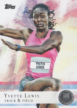 2012 Topps U.S. Olympic Team & Hopefuls - Silver #94 Yvette Lewis Front