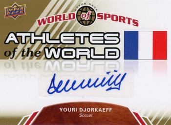 2010 Upper Deck World of Sports - Athletes of the World Autographs #AW-18 Youri Djorkaeff Front
