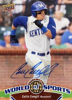 2010 Upper Deck World of Sports - Autographs #122 Collin Cowgill Front