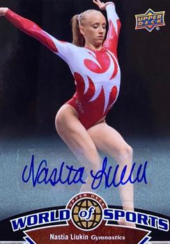 2010 Upper Deck World of Sports - Autographs #201 Nastia Liukin Front