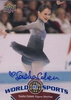 2010 Upper Deck World of Sports - Autographs #223 Sasha Cohen Front