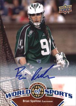 2010 Upper Deck World of Sports - Autographs #271 Brian Spallina Front