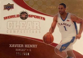 2010 Upper Deck World of Sports - Clear Competitors #CC-8 Xavier Henry Front