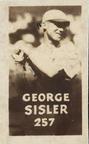 1948 Topps Magic Photos (R714-27) #17K George Sisler Front