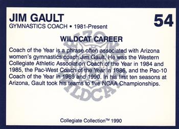 1990 Collegiate Collection Arizona Wildcats #54 Jim Gault Back