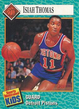 1989 Sports Illustrated for Kids #6 Isiah Thomas Front