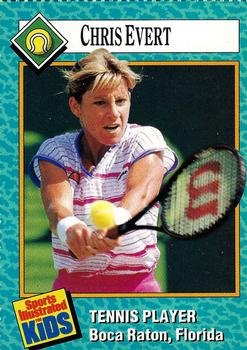1989 Sports Illustrated for Kids #88 Chris Evert Front