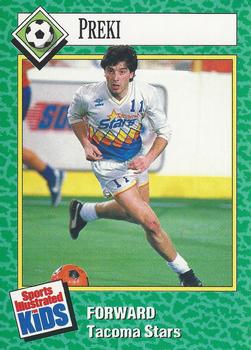 1990 Sports Illustrated for Kids #120 Preki Front