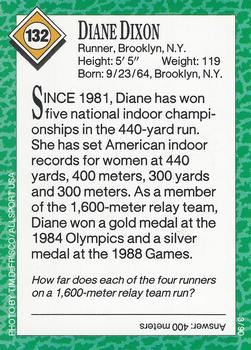 1990 Sports Illustrated for Kids #132 Diane Dixon Back