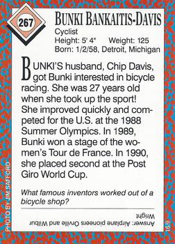 1991 Sports Illustrated for Kids #267 Bunki Bankaitis-Davis Back