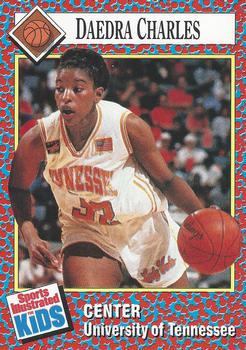 1991 Sports Illustrated for Kids #274 Daedra Charles Front