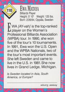 1993 Sports Illustrated for Kids #110 Ewa Mataya Back